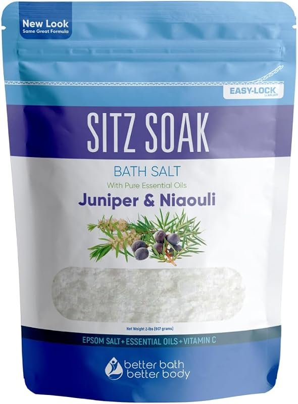 Sitz Bath Epsom Salt Soak