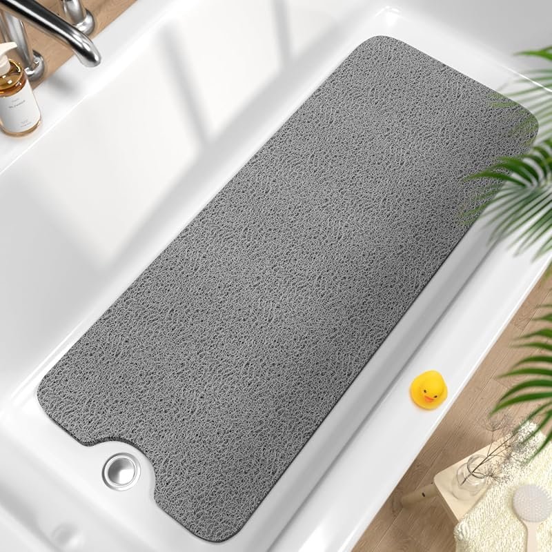 HITSLAM Extra Long Non-Slip Bath Mat