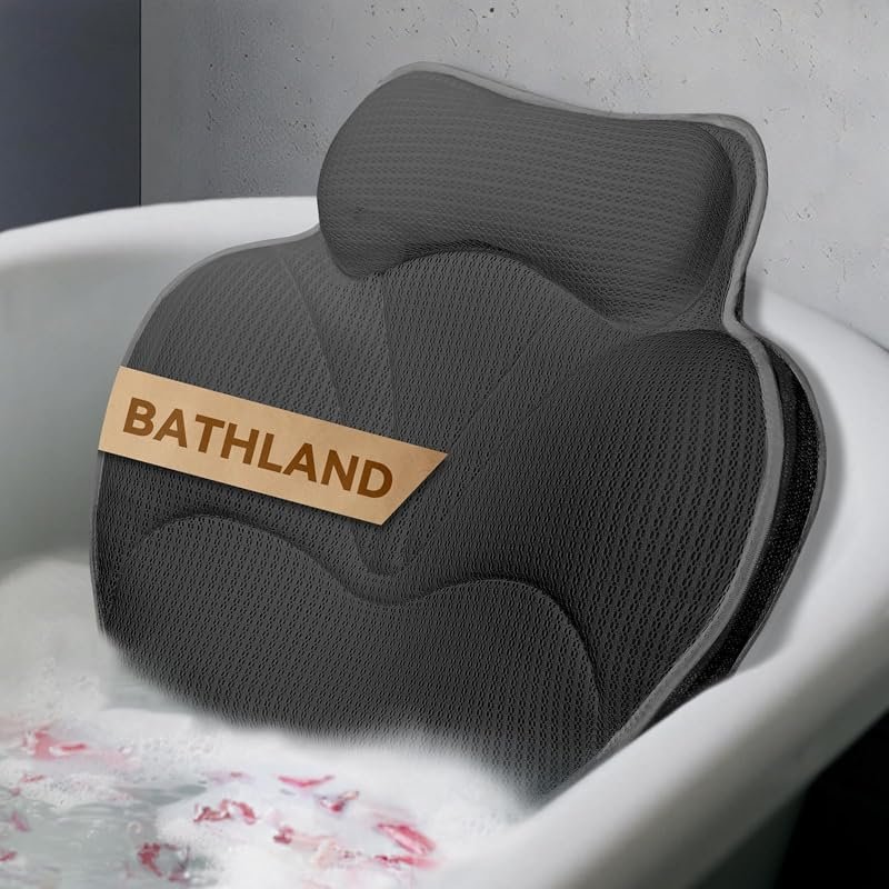 5D Mesh Non-Slip Bath Pillow