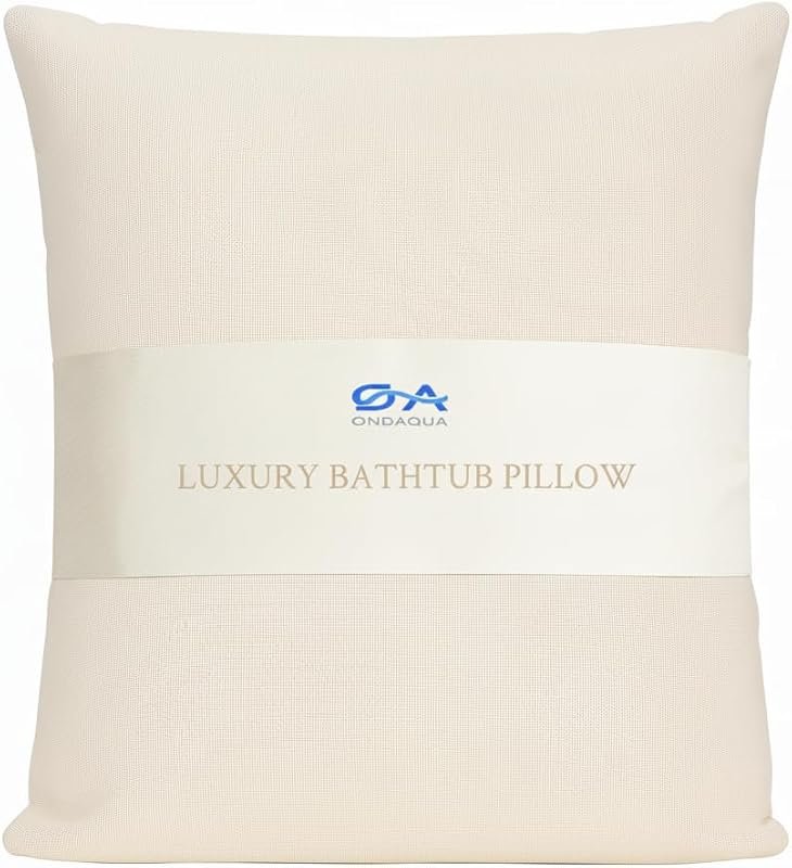 best bath pillows for straight back tub
