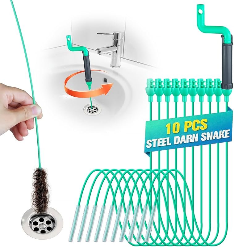 Plumbing Snake Auger 10-Pack